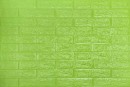 Самоклеюча декоративна 3D панель 300-5 флуоресцетна зелена цегла купити в Україні на БудБум. Відмінне доповнення інтер'єру.
