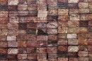 Самоклейка декоративна 3D панель 028 бруси 700x770x5мм купити Київ в Україні - БудБум